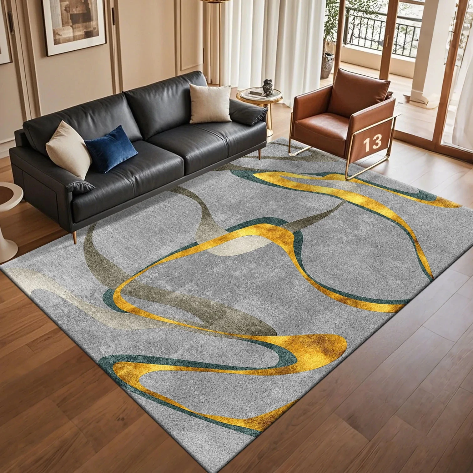 Coffee Equipment At Home - New Modern Light Luxury Abstract Carpet
