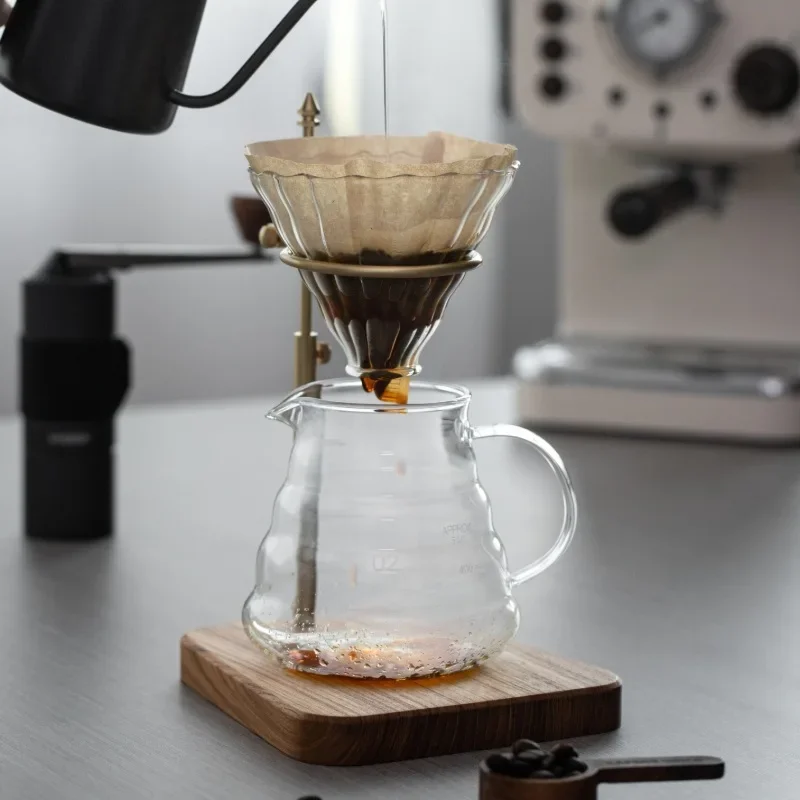 HeMu Solid Wood Brass Hand Bre - Coffee Equipment Filter recension och pris