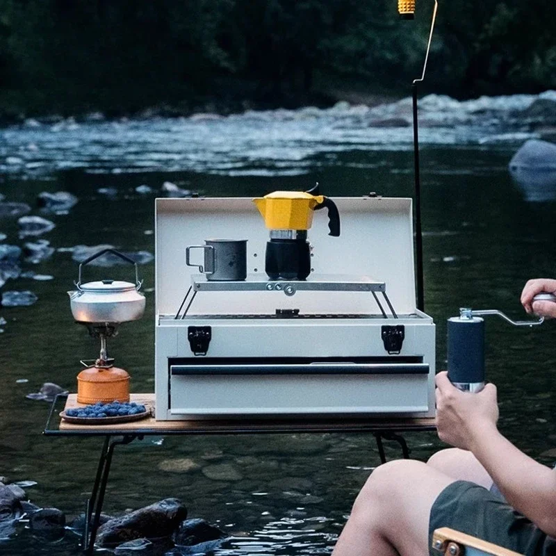 Camping Coffee Box Mocha Pot O - Coffee Equipment Gift recension och pris