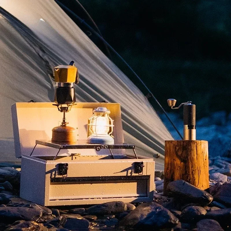 Camping Coffee Box Mocha Pot O - Coffee Equipment Gift recension och pris