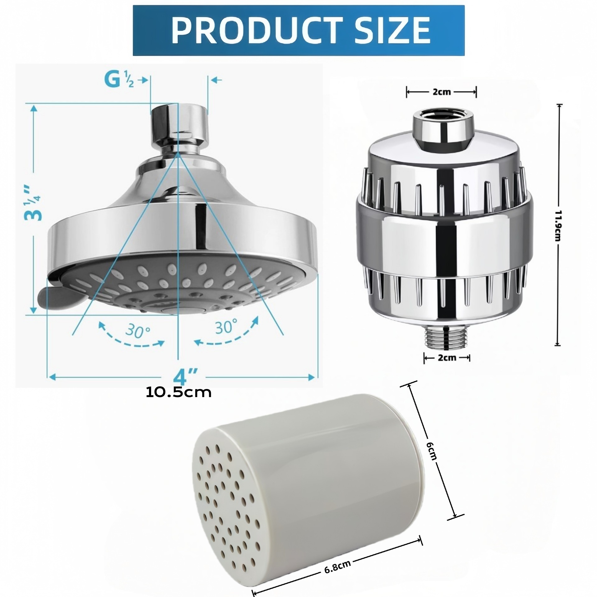 15/20/25/30 Layer Filter Stage - Water Filter Cartridge recension och pris