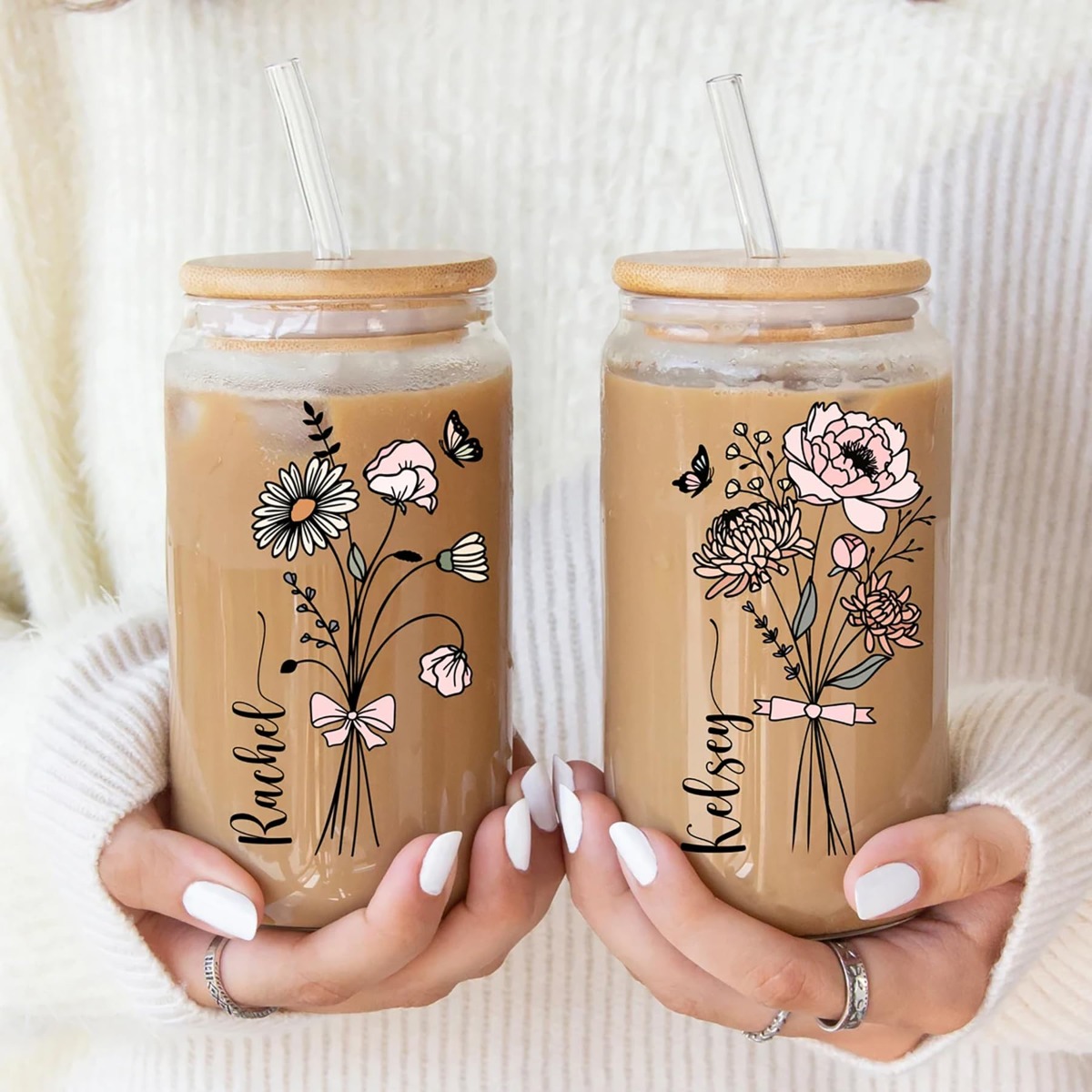 Customized Cute Cup Bottle Wit - Coffee Equipment Gift recension och pris