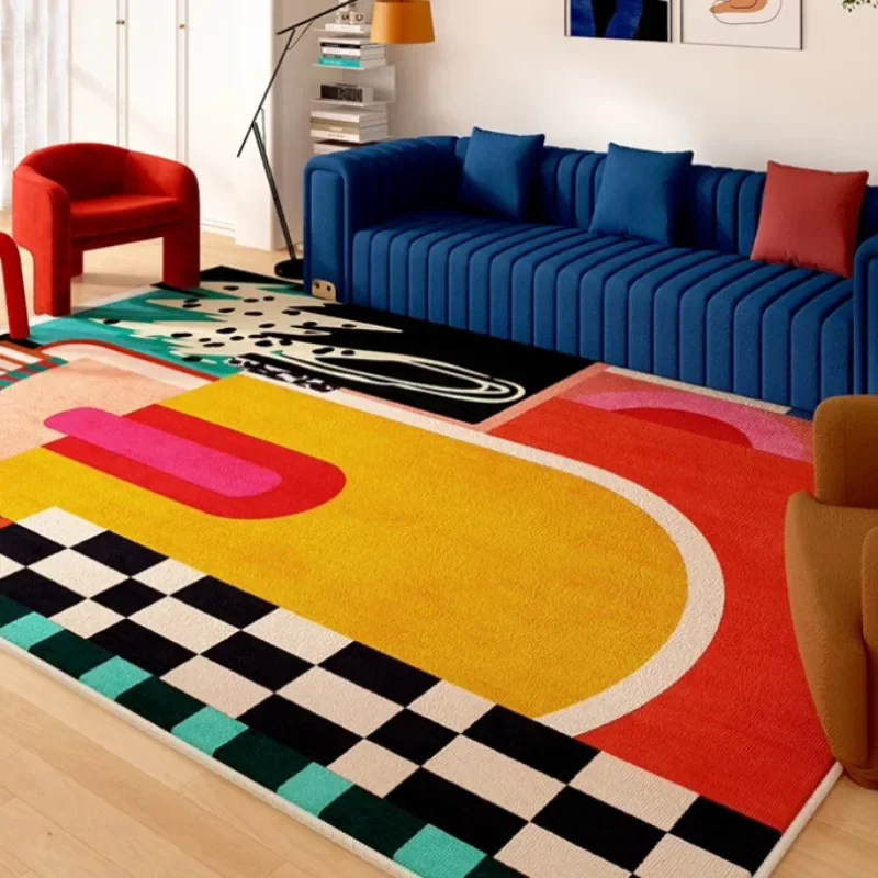 Living Room Carpet Art Irregul - Coffee Equipment At Home recension och pris