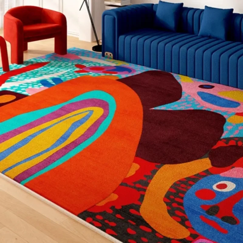 Living Room Carpet Art Irregul - Coffee Equipment At Home recension och pris