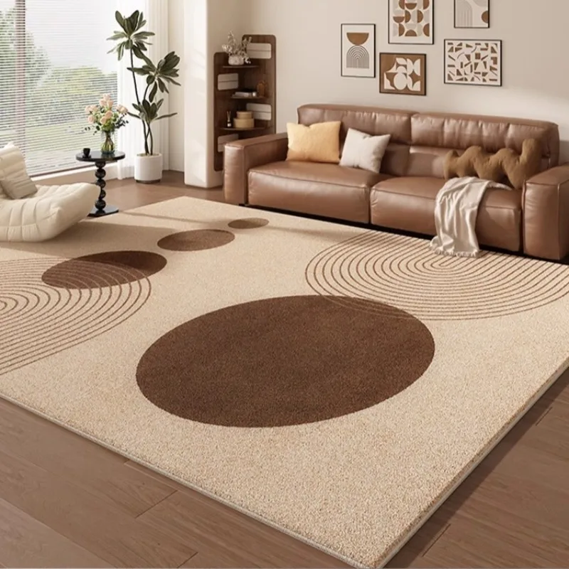 Cream Color Living Room Carpet - Coffee Equipment At Home recension och pris