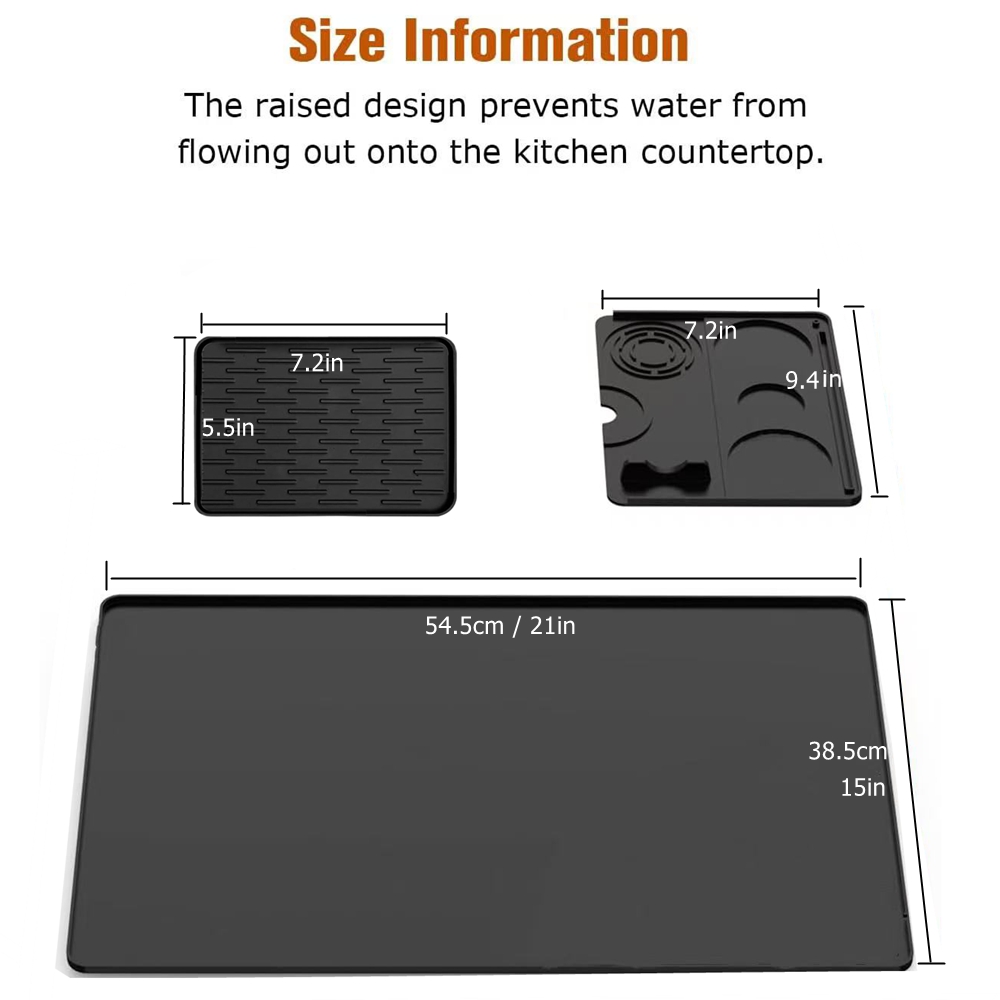 Silicone Coffee Maker Mat 3 in - Coffee Equipment At Home recension och pris