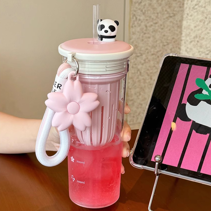 650ml Kawaii Water Bottle With - Coffee Equipment Gift recension och pris