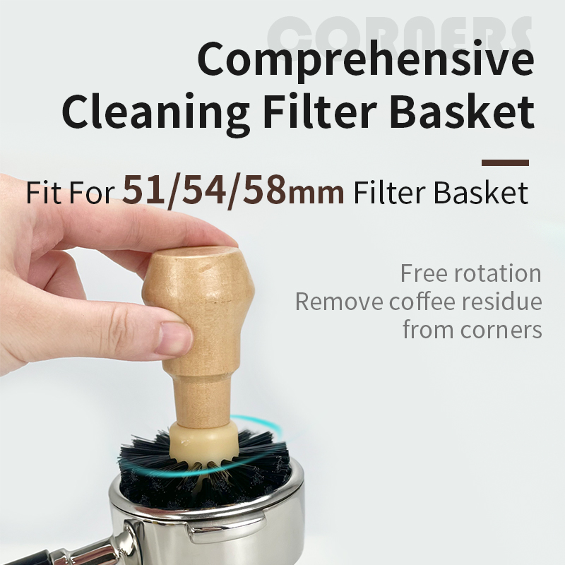 Coffee Brush Cleaner Solid Woo - Coffee Equipment At Home recension och pris