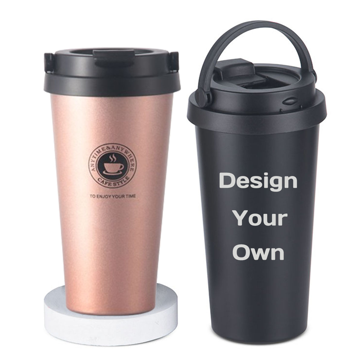 Insulated Travel Coffee Mug 16 - Coffee Equipment Gift recension och pris