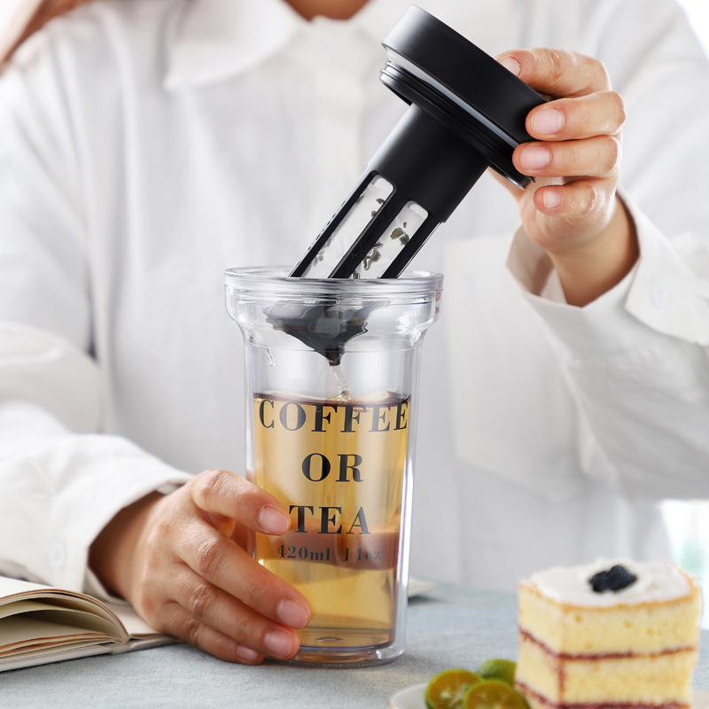 420ml Portable Travel Cold Bre - Coffee Equipment Filter recension och pris